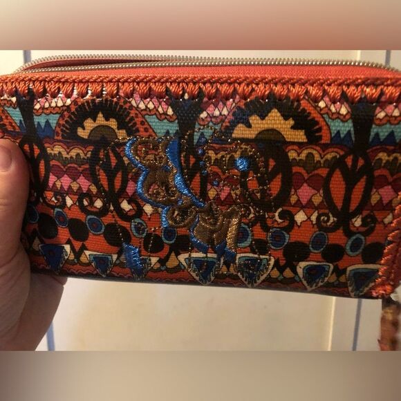 ♦️ Sakroots | Patterned Elephant Embroidered Wallet - Picture 3 of 6